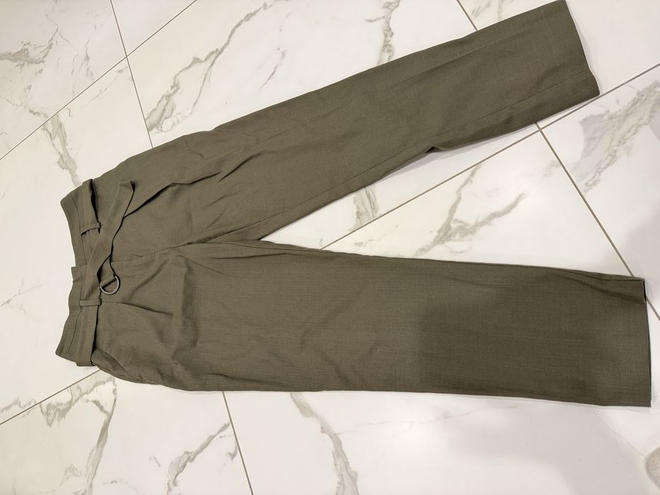 Штани класичні зелені