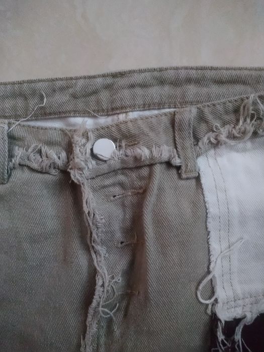 Spodnie patchwork Shein L