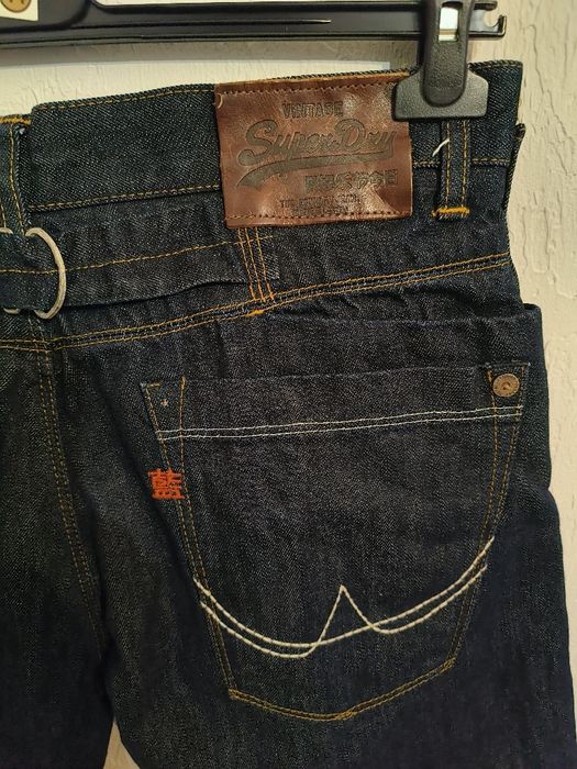 Męskie jeansy Superdry Classic Fit W34 L34