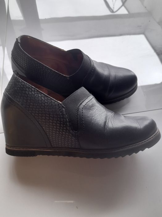 Buty ze skóry eksbut 38