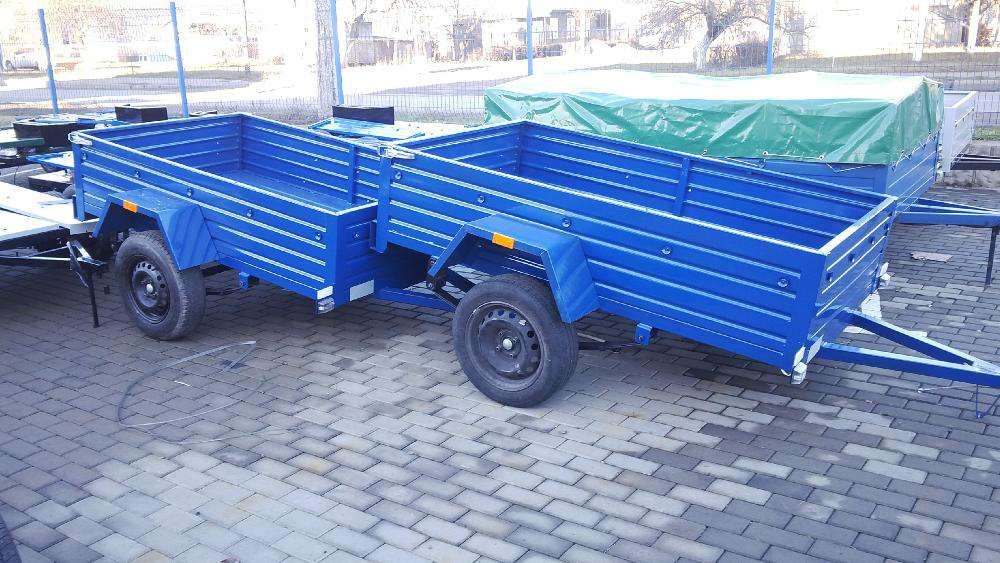 Причіп автомобільний КАМА-500 «Случ»метал 2мм Україна