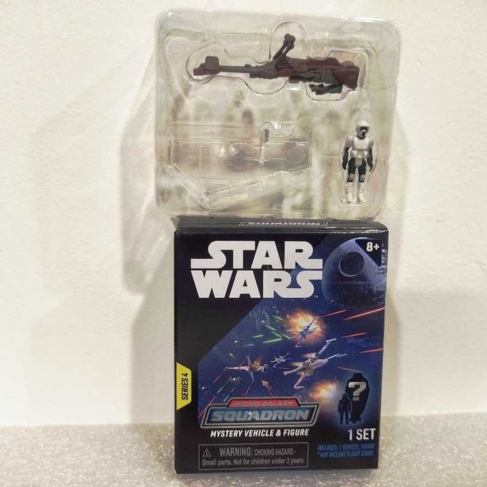 Star-Wars Micro Galaxy Mystery Vehicle & Figure Série 4 e 5
