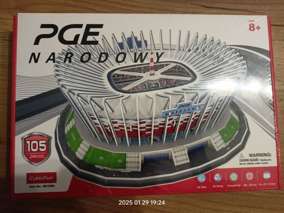 Puzzle 3D PGE Narodowy