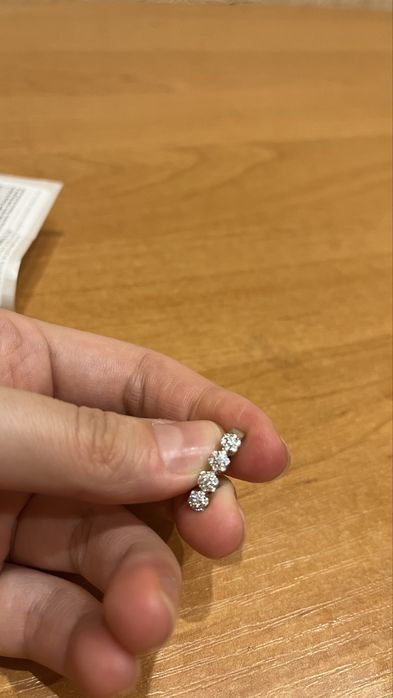 Сережки з титану