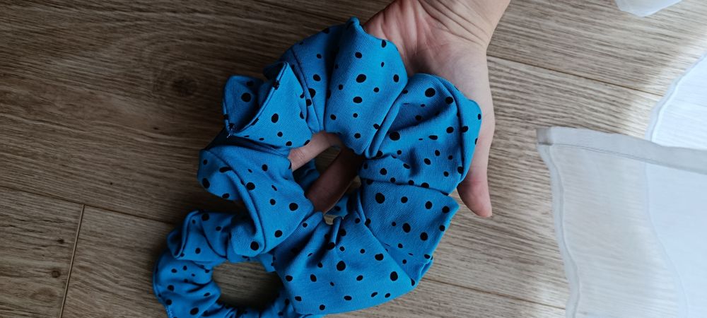 Frotka do włosów handmade