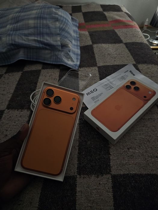 Iphone 17 pro max estado novo 1 mes de uso 256Gb dual sim