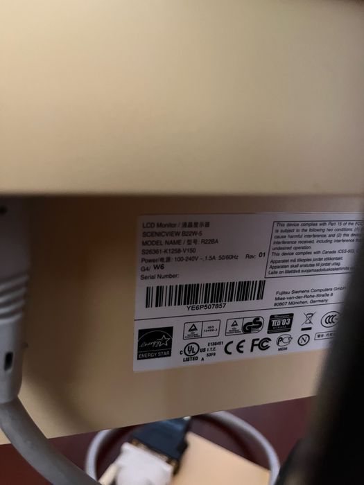 Monitor fujitsu