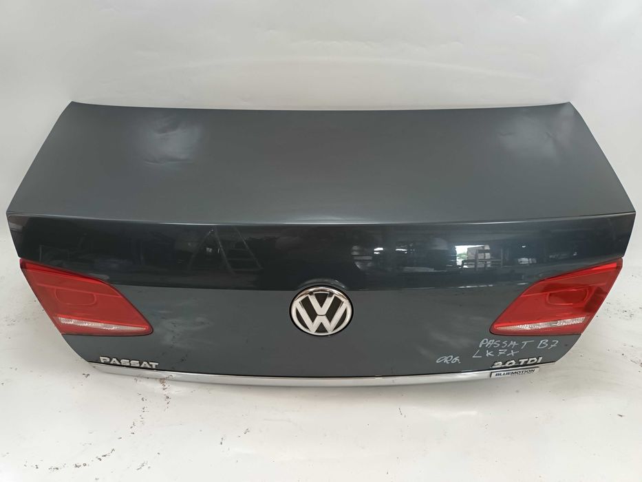 Klapa bagażnika pokrywa tył LK7X VW Passat B7 sedan oryginalny lakier