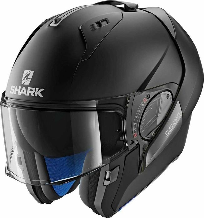 Capacete NOVO Modular 180° Shark EVO-ONE 2 Preto Matt (35% DESCONTO) Tam XS