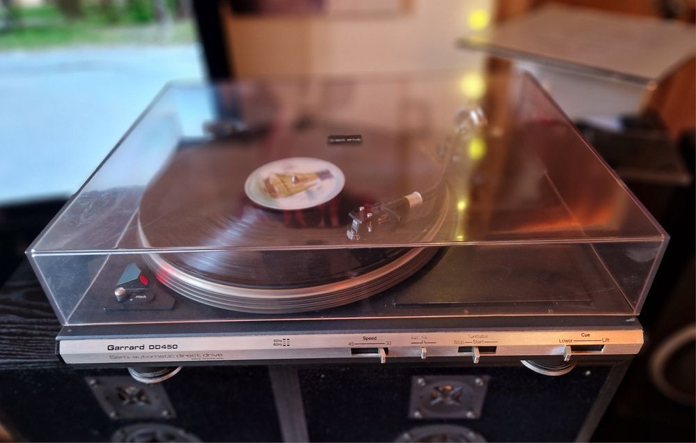 Gramofon Garrard DD 450 direct drive-wkładka Ortofon Empire