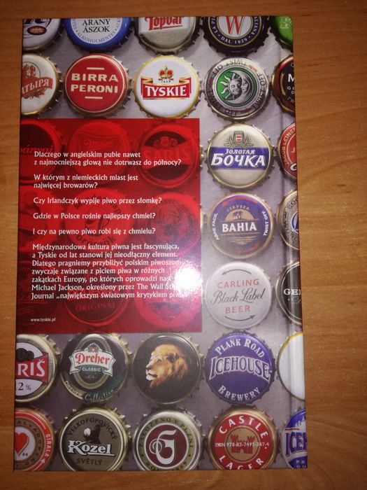 Tyskie Vademecum Piwa - IDEALNE, 88 stron kolorowe kartki twarde piwo