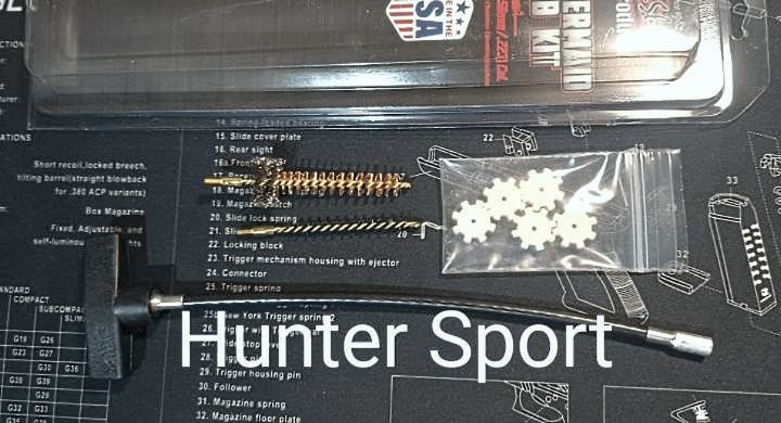 Набор Real Avid для чистки оружия, чищення зброї AR15 / АК