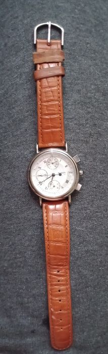 Zegarek męski Ascot Chronograph 30m seria 0301 z baterią w super stanie...