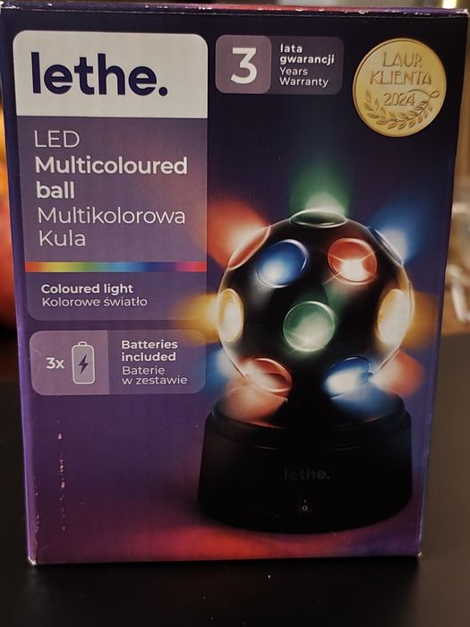Multi kolorowa Kula LED