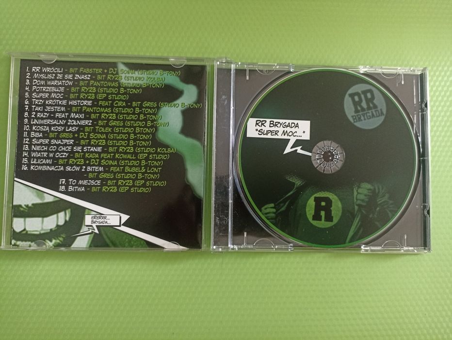 RR Brygada super moc hip hop płyta CD
