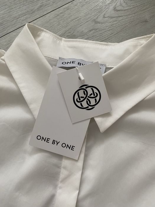 Рубашка приталена One by one нова