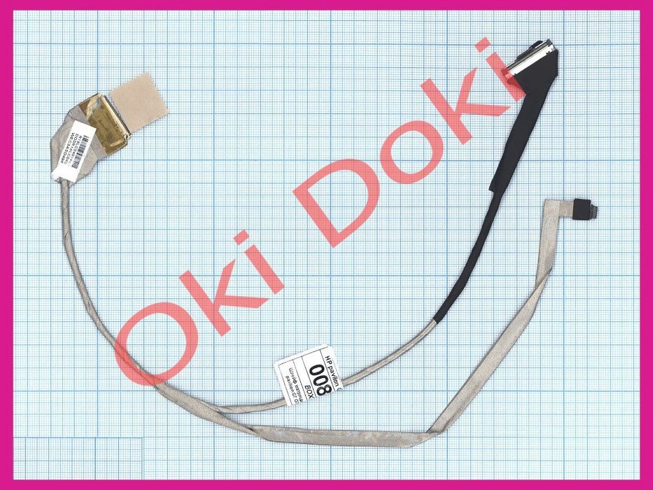 Шлейф G7-2000 DD0R39LC010, 17-e DD0R68 экрана HP G7-1000 DD0R18LC000