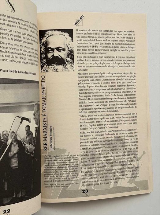 DIAGONAL, Nº2_Edição do Sector Intelectual do Porto do PCP. Jul 1997.