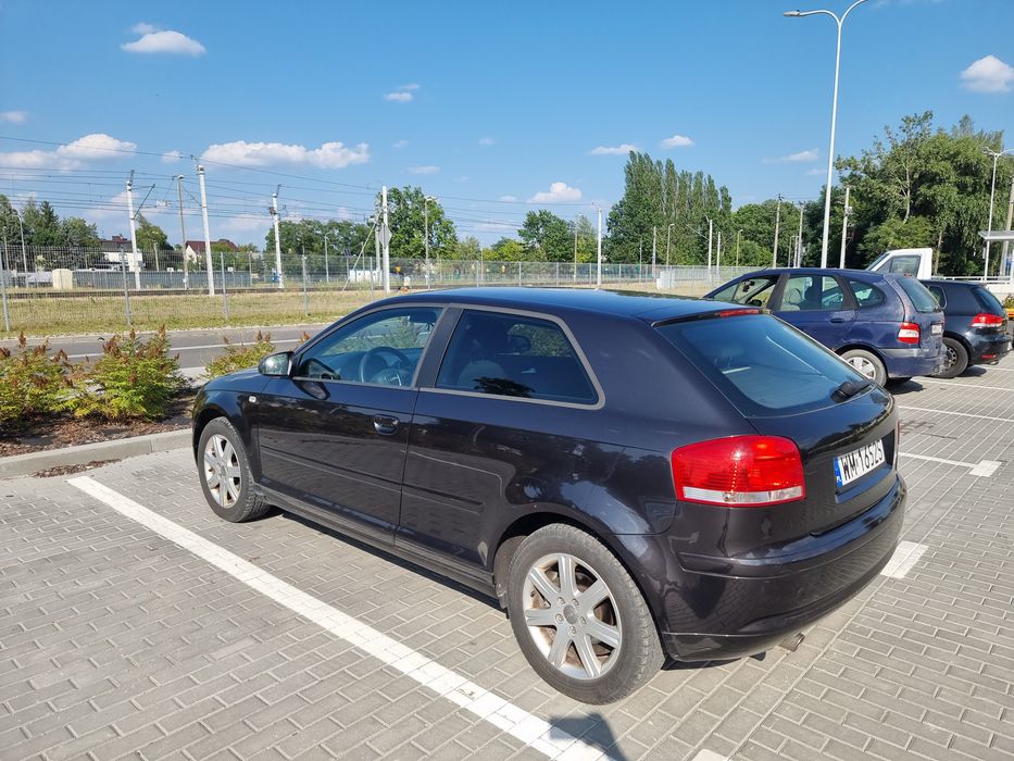 Audi a3 sport back 1.6 MPI 2006 Prywatnie grafitowy warto