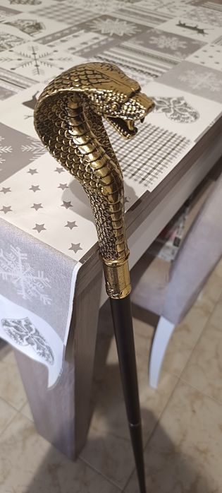 Bengala Luxo Cabeça de cobra