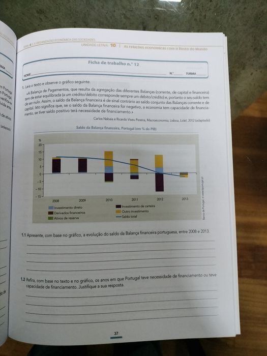 Caderno de atividades economia A 11º ano