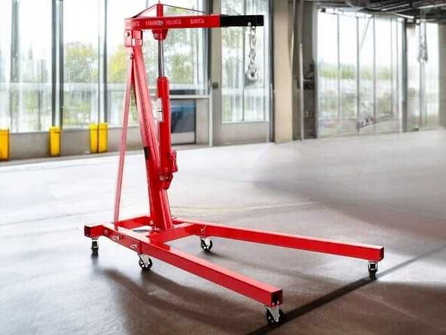 Кран гидравлический складной на 2т MSTools підкатний