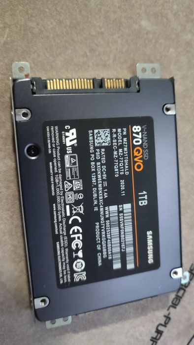 Ssd samsung 870 evo 1tb (1000gb)