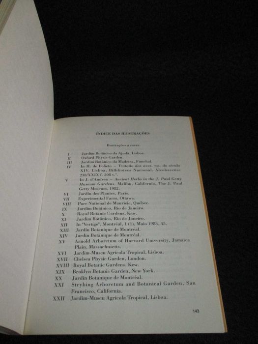 Livro Jardins do Saber e do Prazer Ana Luísa Janeira