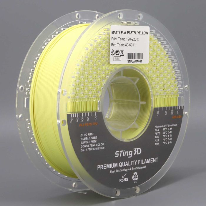 Pla pastel matte, філамент для друку