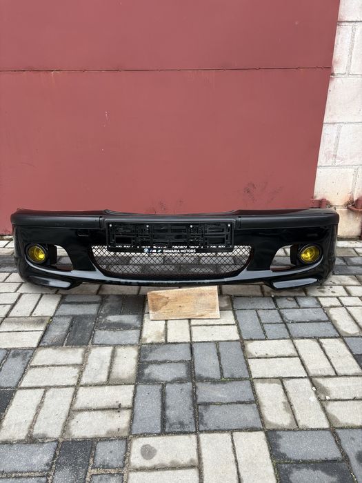 Zderzak przód przedni m pakiet bmw e46 sedan touring black sapphire