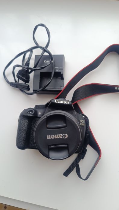 Canon 1200D com lente e bolsa original 18.1mpx full hd