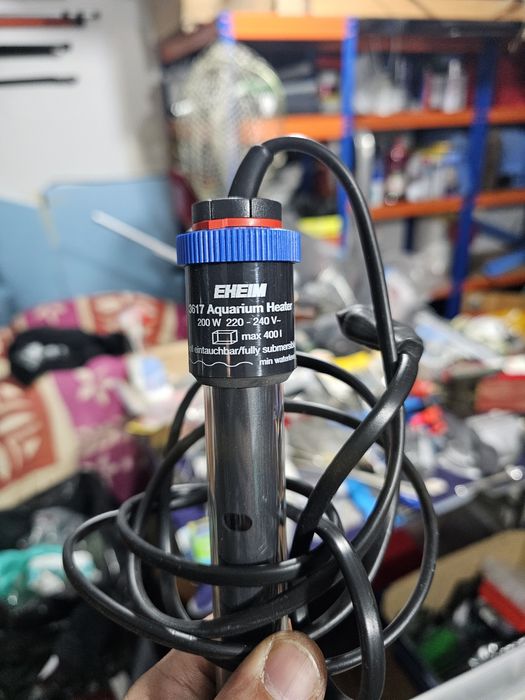 Resistencia ou aquecedor de aquario