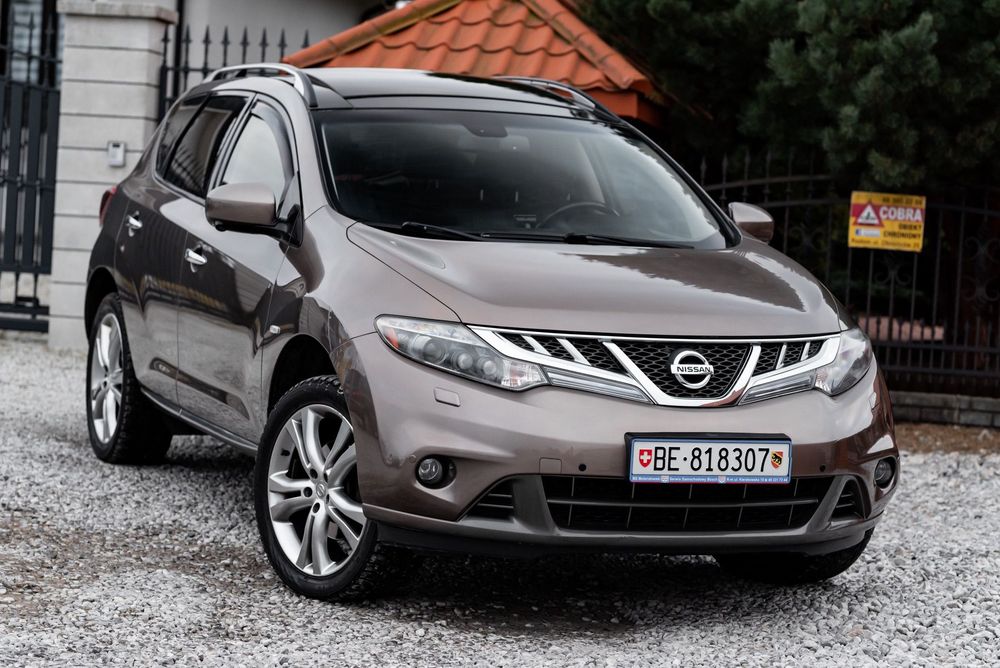 Nissan Murano 3.5B 254KM Xenon PDC Kamera Nav El. Grz. Fot Skóra Pamięci Panorama