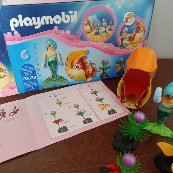 Playmobil 70098 Magic Syrenka I Wodny Ślimak