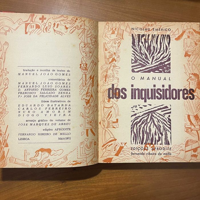 Nicolau Emérico - O Manual dos Inquisidores (Edições Afrodite)