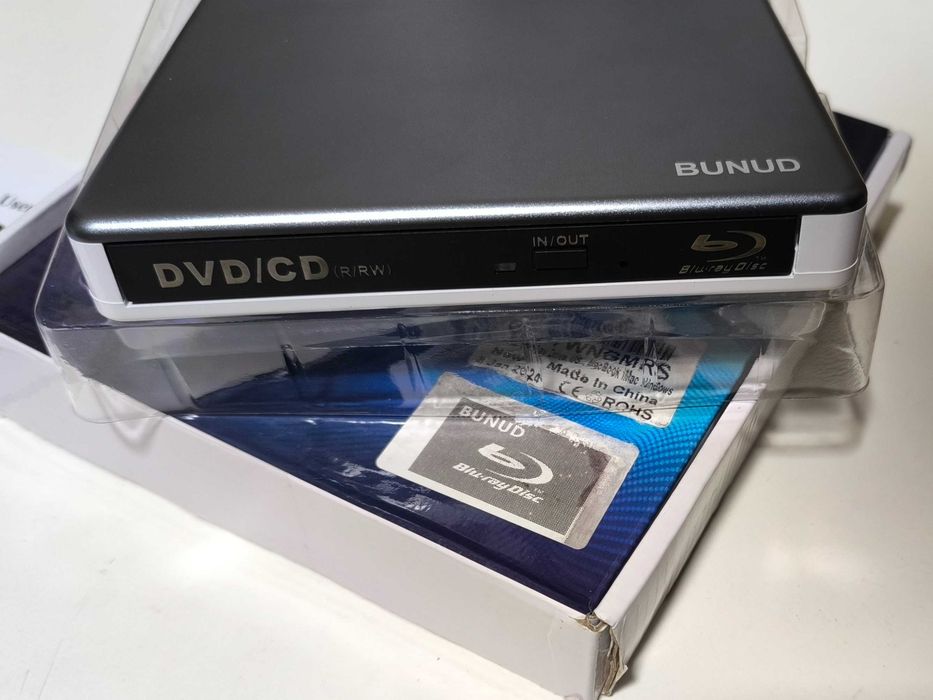 Зовнішний CD/DVD/BD-RW Blu-Ray програвач