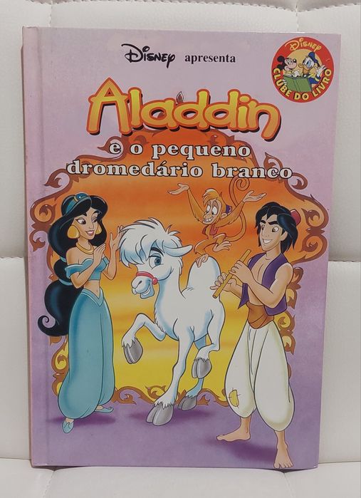 Livro Infantil - "Aladdin e o Pequeno Dromedário Branco"