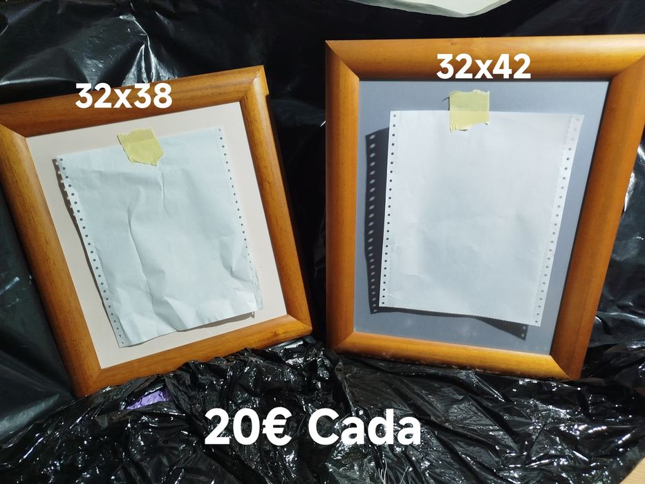 Quadros de tamanhos variados
