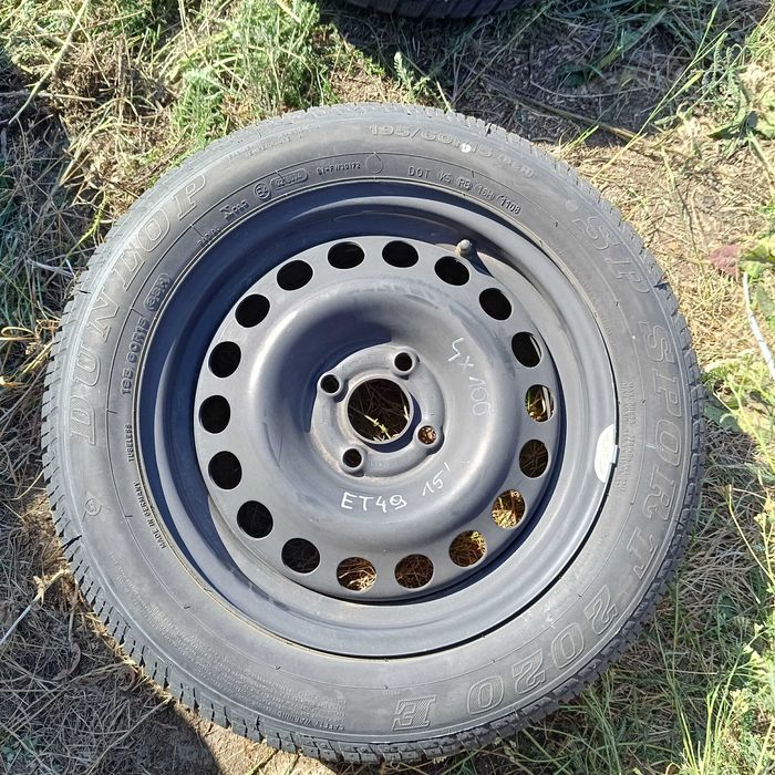 Koło felga stalowa OE Opel 2150.143 15" 6J ET49 4x100 195/65R15 7,5mm