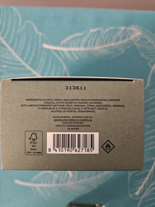 Adolfo dominguez vetiver terra 100 ml