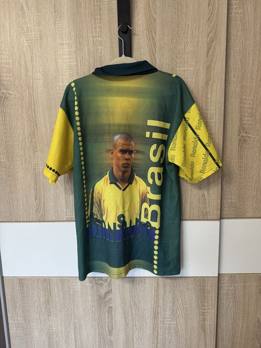 Koszulka Ronaldo M Luis Nazario de Lima vintage graphic tee full print