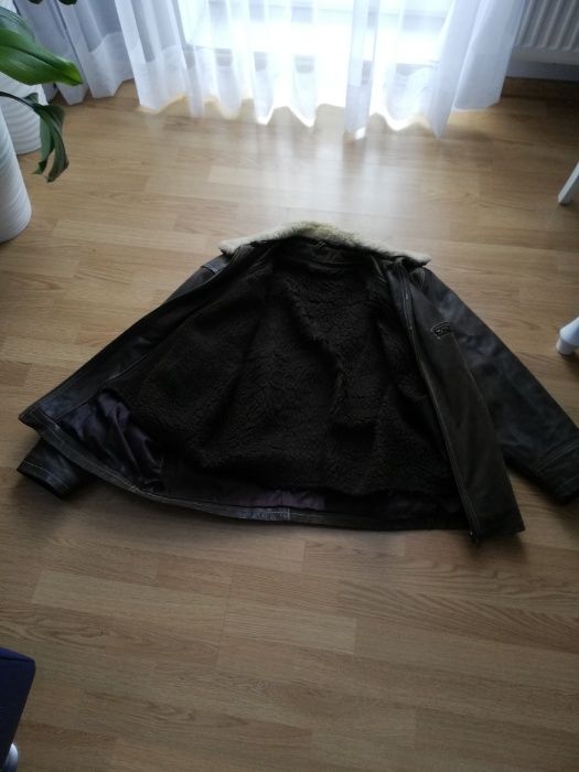 Kurtka skórzana męska rozmiar XL