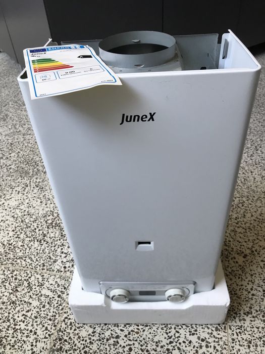 Esquentador Junex, pouco usado, em óptimo estado e para gás natural.