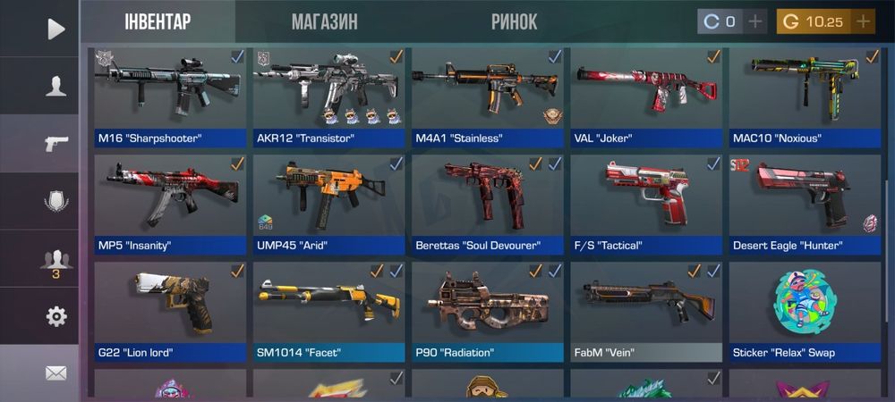 Продаю акаунт в стендоф 2