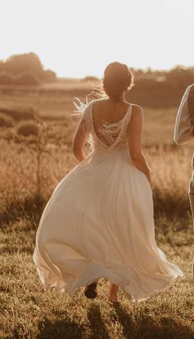 Sukienka ślubna boho