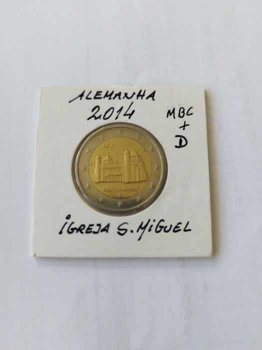 Moeda 2,00 euros da Alemanha Igreja S.Miguel. l