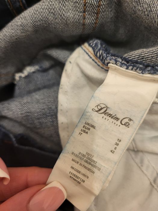 Spodnie 38 primark damskie jeans dzinsy spodnie z dziurami