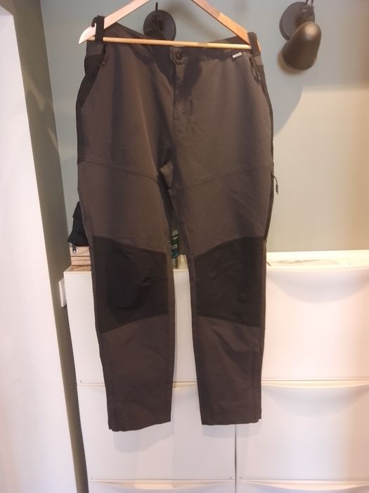 Męskie spodnie trekkingowe Regatta r. EU 52 UK 36" pas 44cm - stan BDB