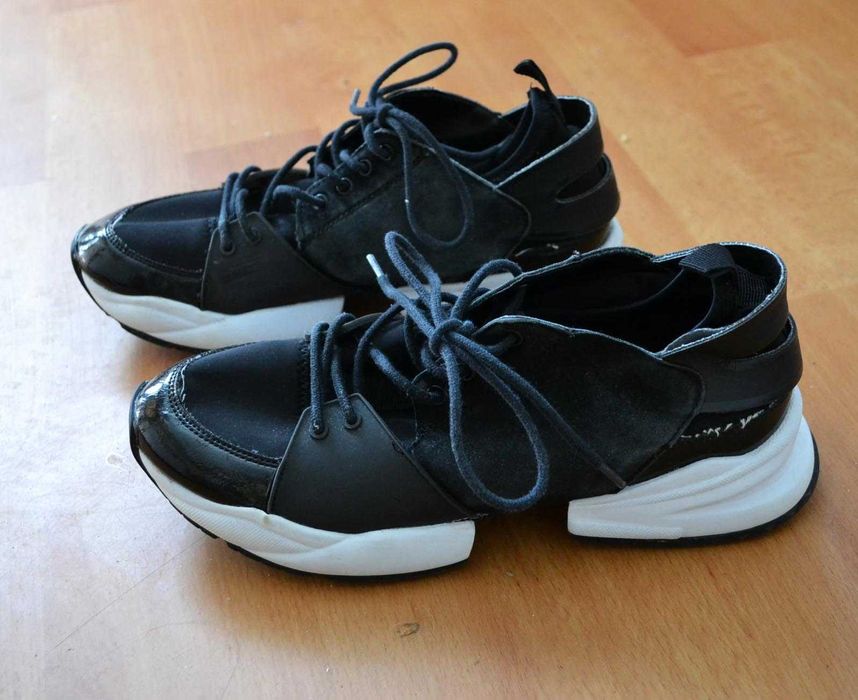 Czarne adidasy buty sportowe damskie ALDO