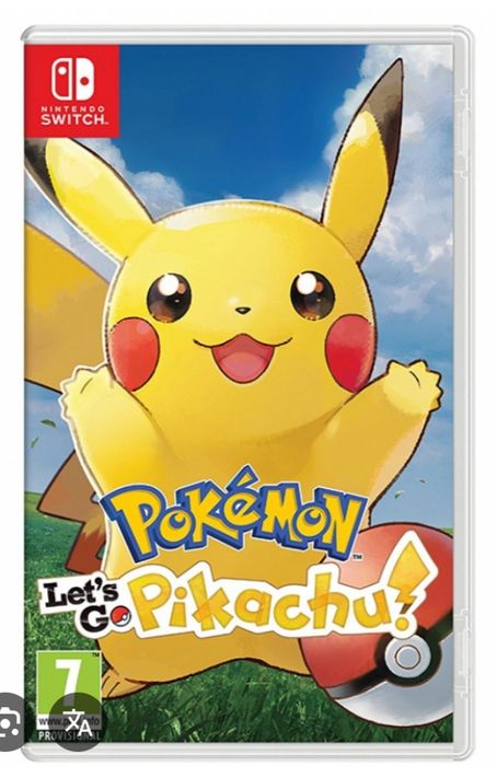 Lets go Pikachu Nintendo Switch